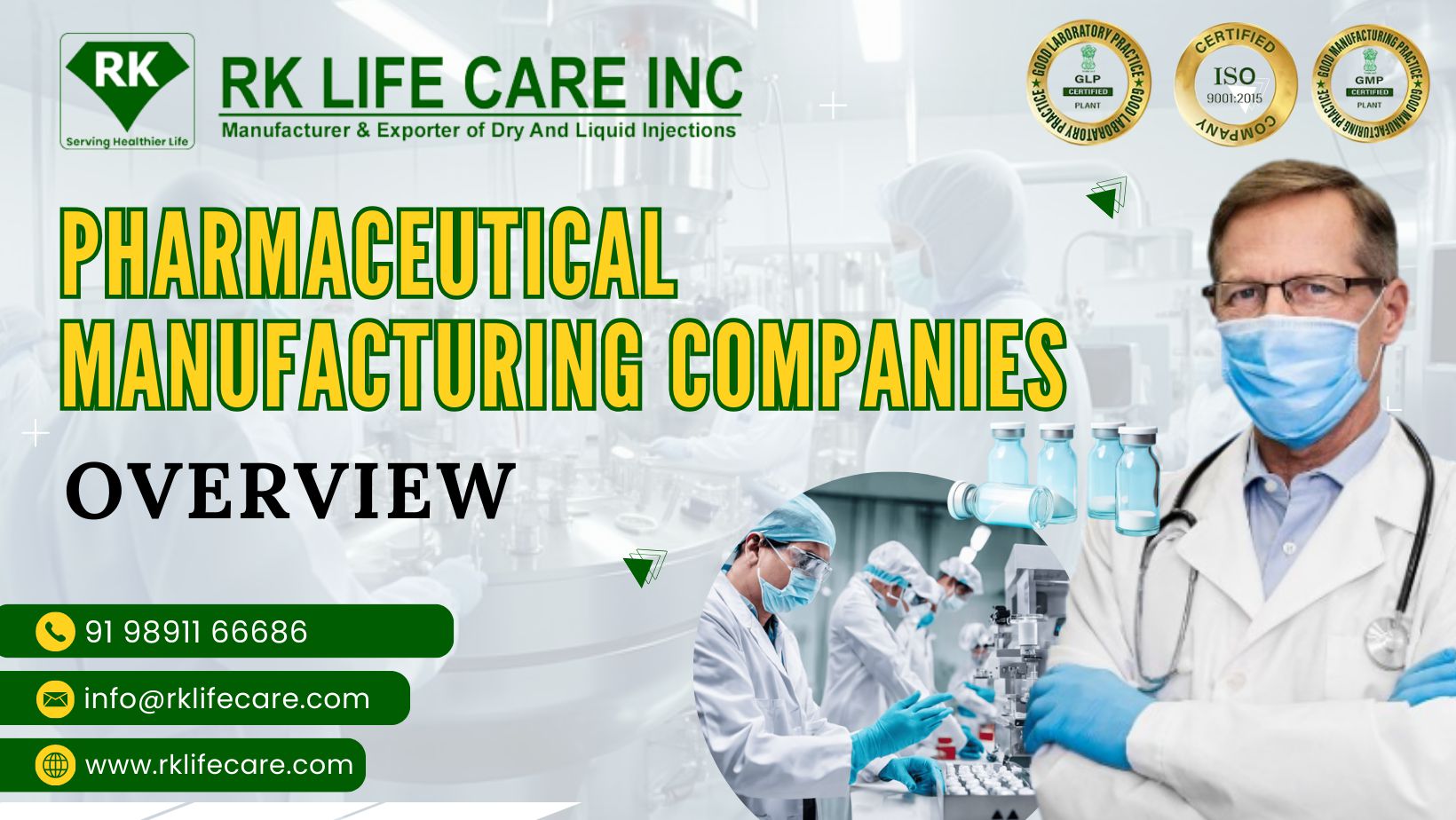 Pharmaceutical Manufacturing Companies Overview